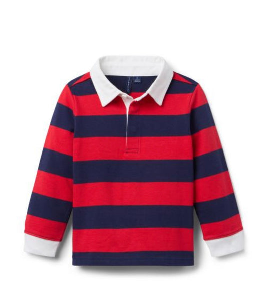 Stripe Rugby Polo