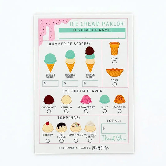 Ice Cream Playtime Pad