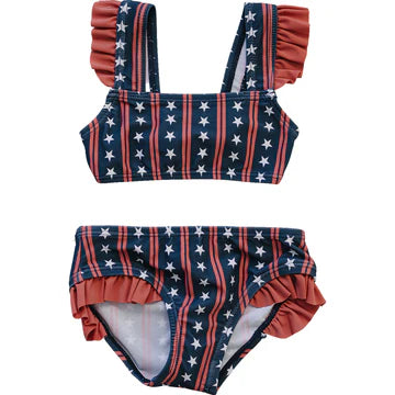 Navy Stars Bikini Set