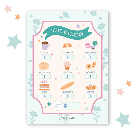 Bakery Play Notepad