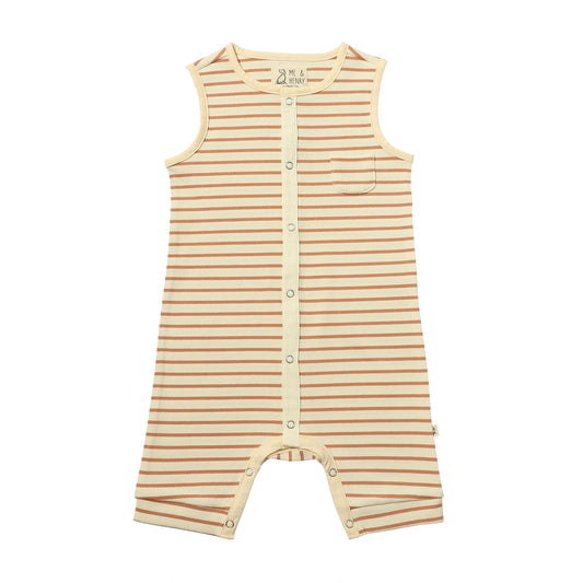 Beige + Cream Playsuit