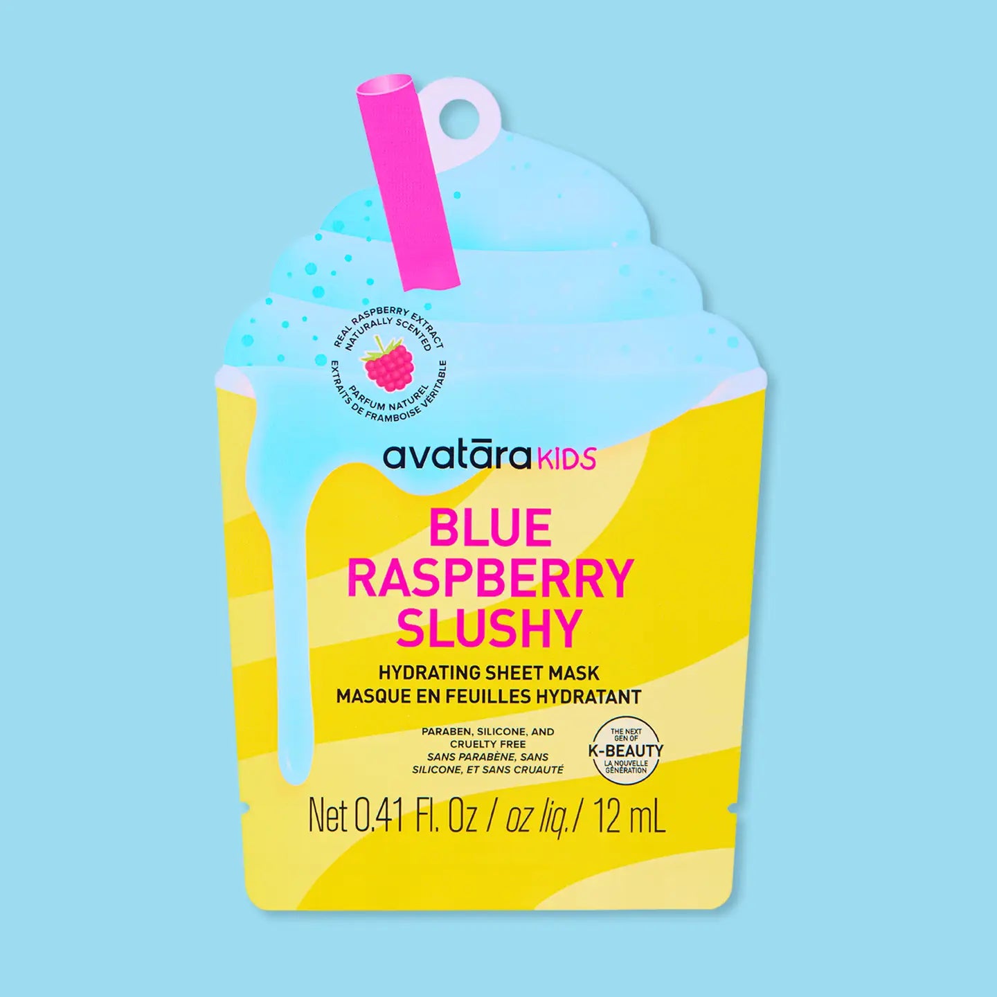 Kids Blue Raspberry Mask