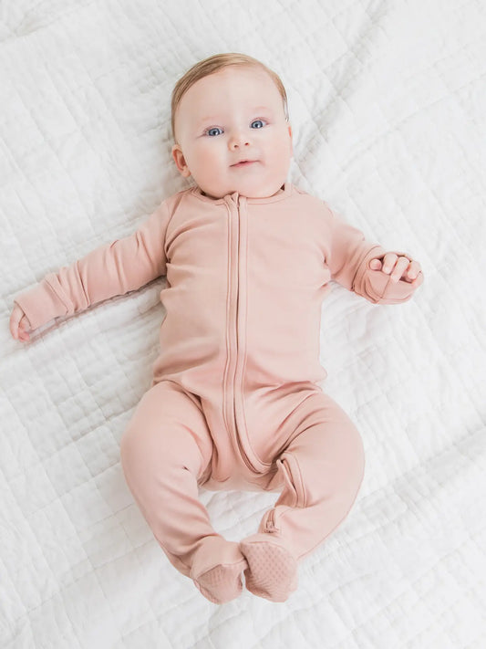 Blush Organic Zip Up
