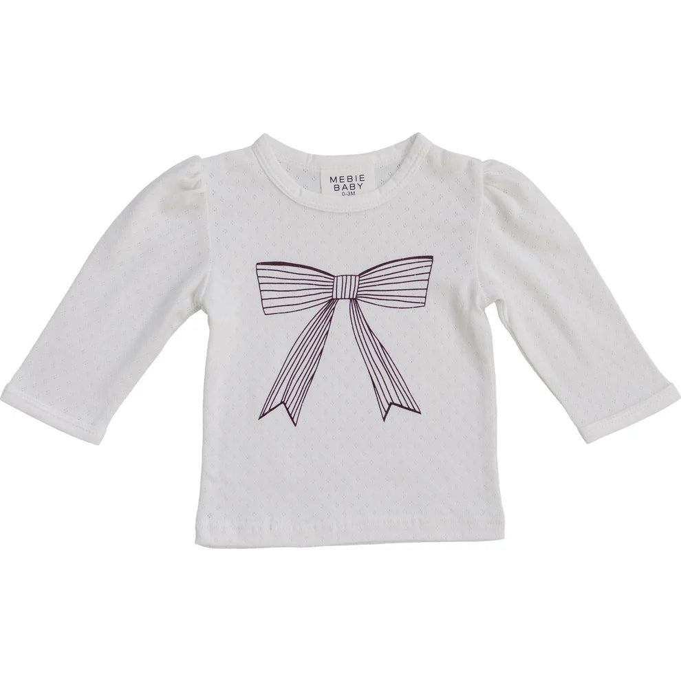 Bow Long Sleeve Tee