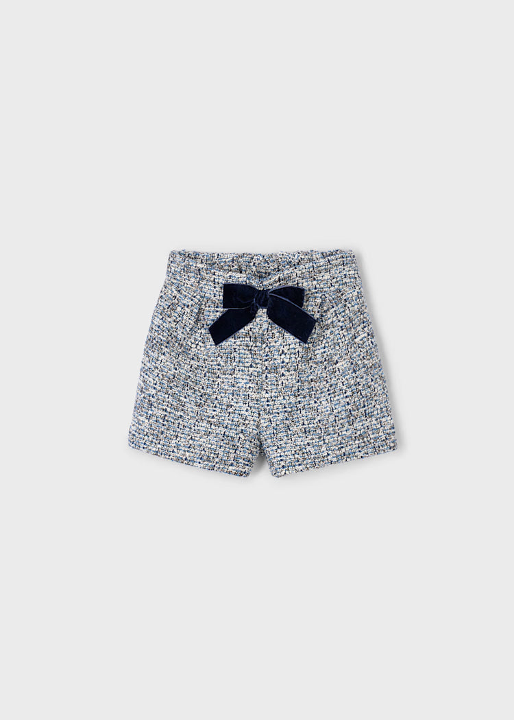 Navy Bow Short