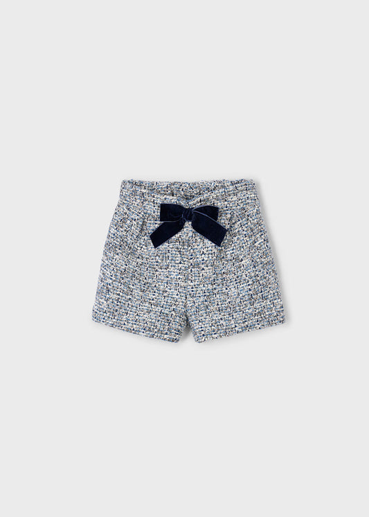 Navy Bow Short
