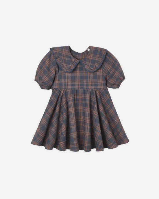 Camille Plaid Dress