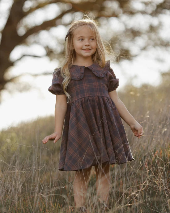 Camille Plaid Dress