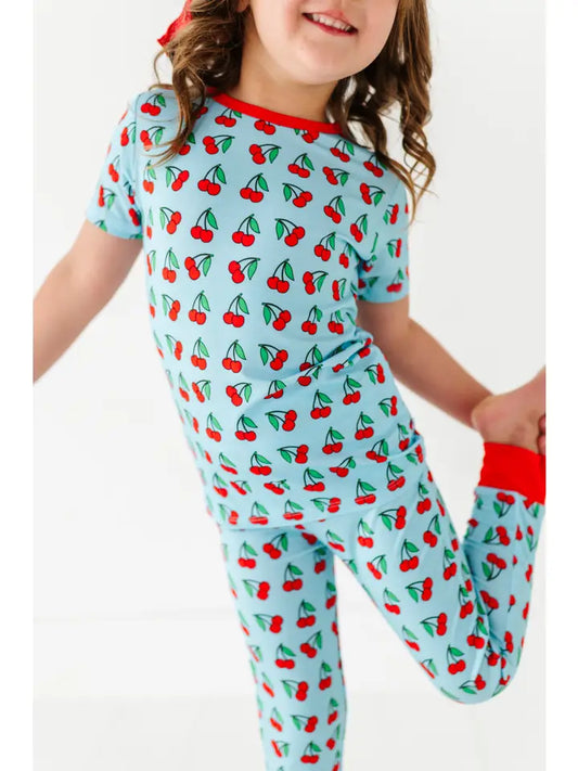 Cherries Pajama Set