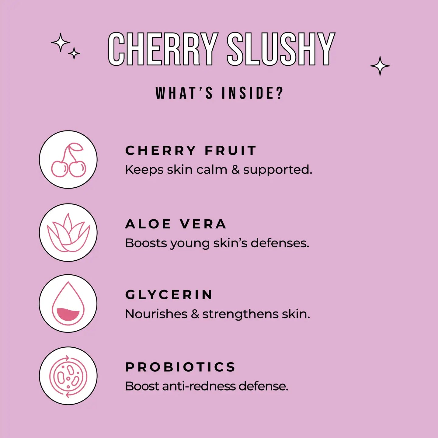 Cherry Slush Kids Mask