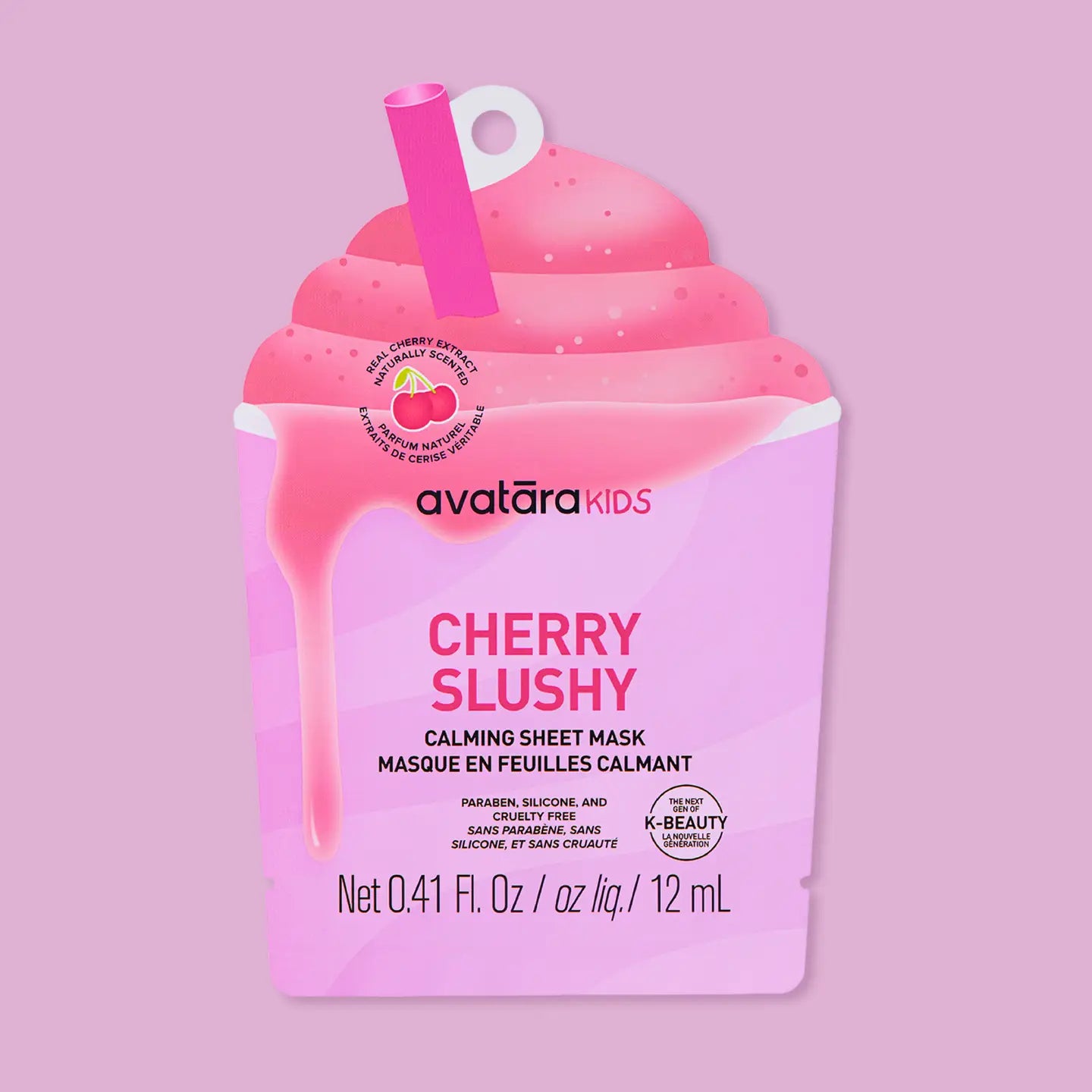 Cherry Slush Kids Mask