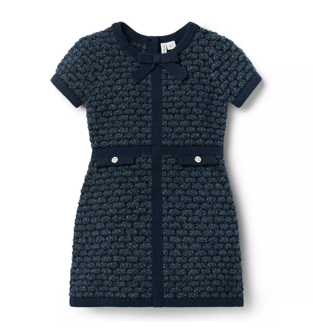 Classic Navy Twill Dress