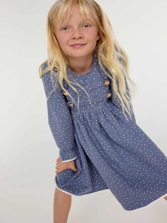 Lovely Lace Dot Dress