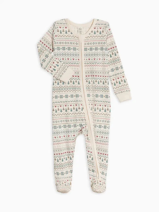 Fairisle Footed Sleeper