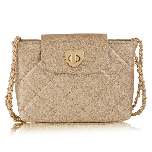 Gold Glitter Purse