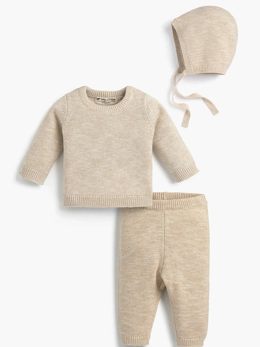 Knit Cream Set