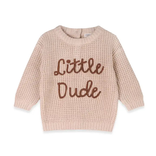 Little Dude Knit Sweater