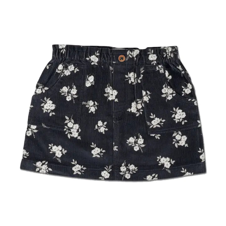 Corduroy Bloom Skirt