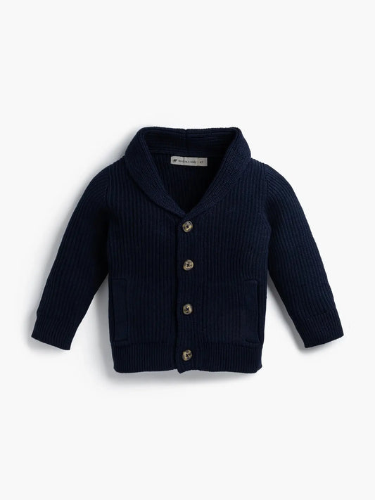 Navy Cardigan