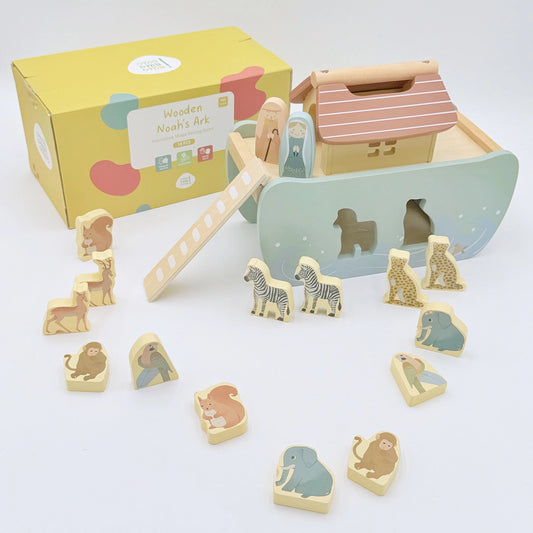 Noah Ark Wooden Set
