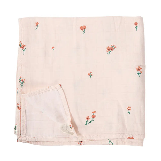 Petite Posy Swaddle Blanket