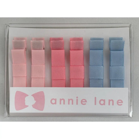 Pink + Blue Classic Bows