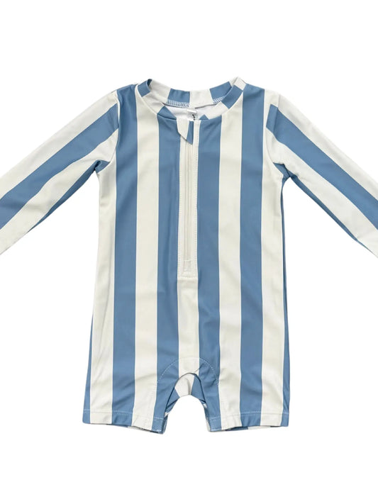 Spring Blue Rash Guard