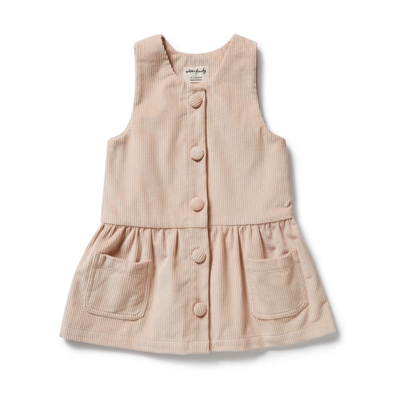 Rose Organic Corduroy Dress