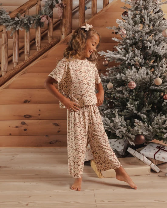 Ruthie Bows Pajama Set