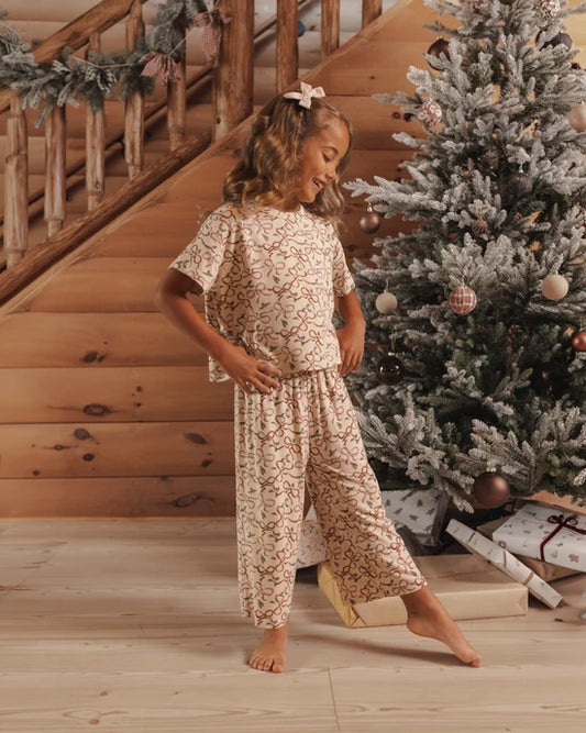 Ruthie Bows Pajama Set