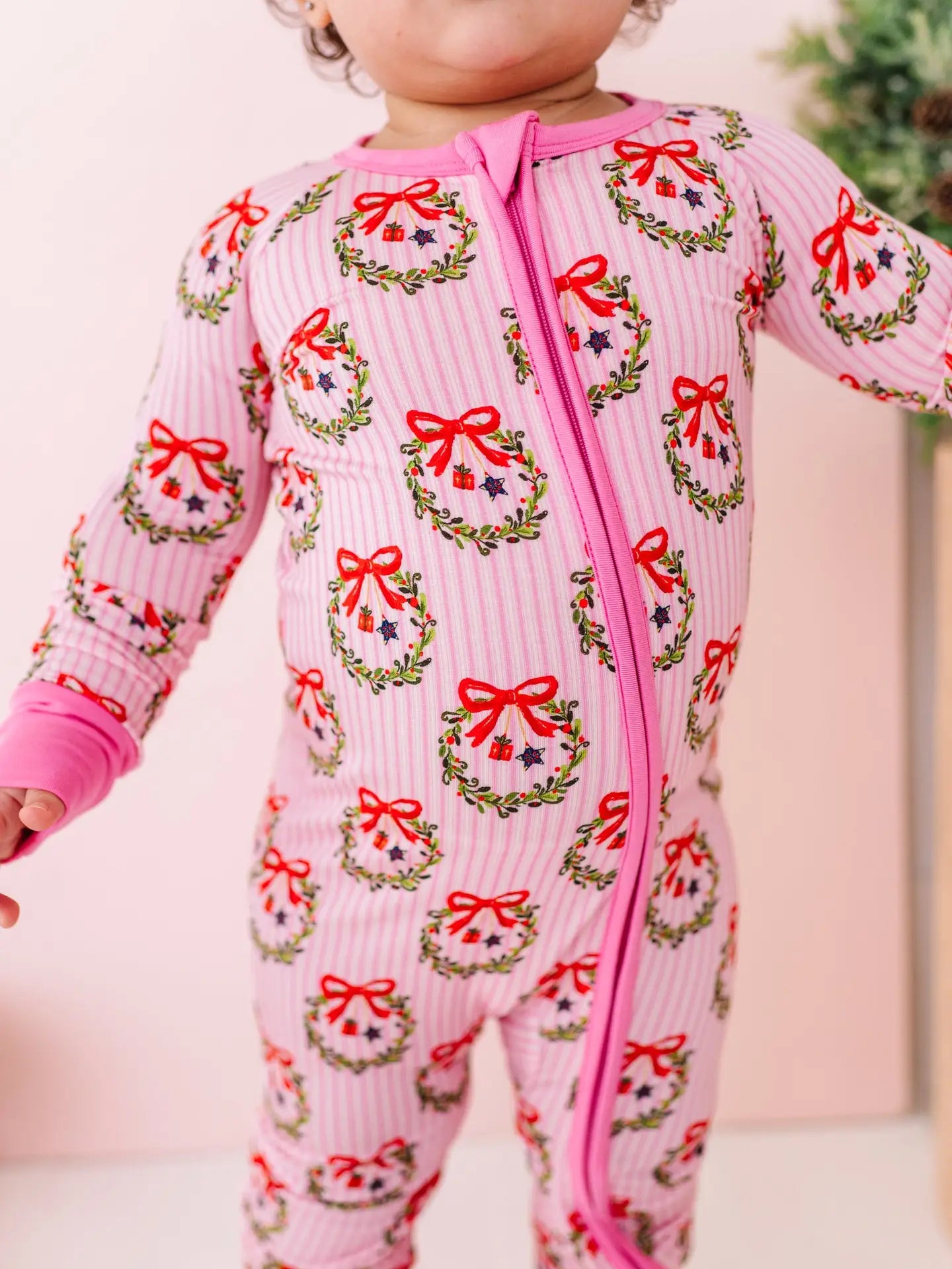 Sparkle + Spruce Zip Footie