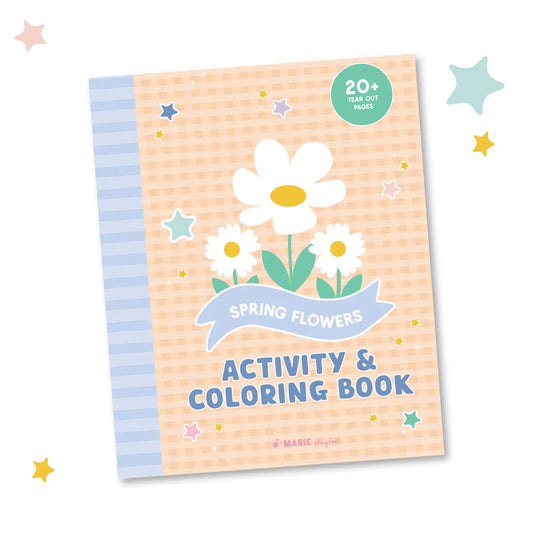 Spring Flowers Activity Book