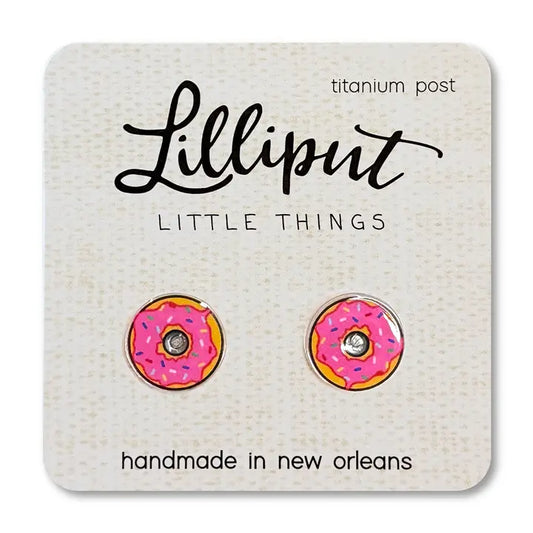 Sprinkle Donut Earring