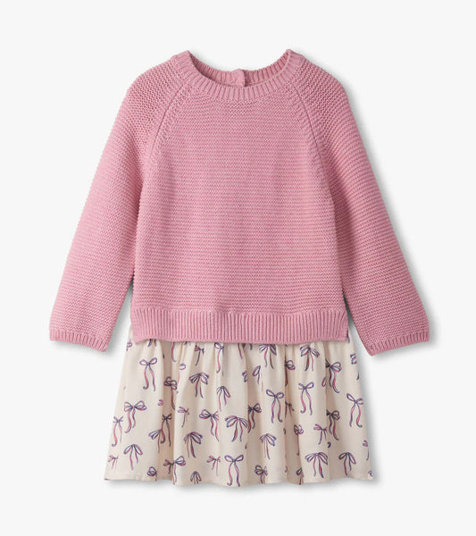 Sweater Bow Dress
