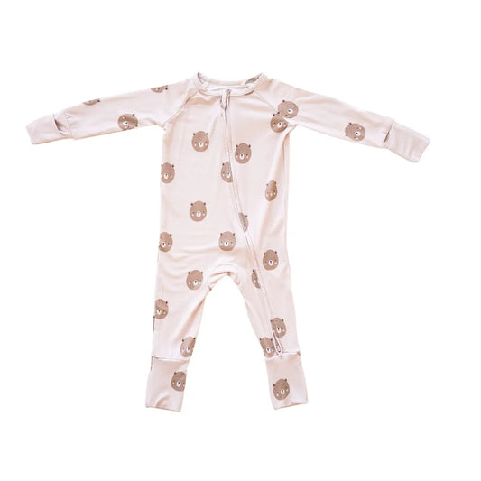 Teddy Bear Zip Romper
