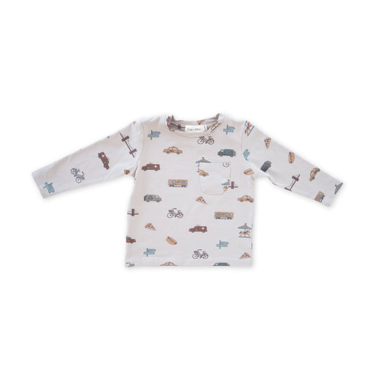 Traveling Around Long Sleeve Tee