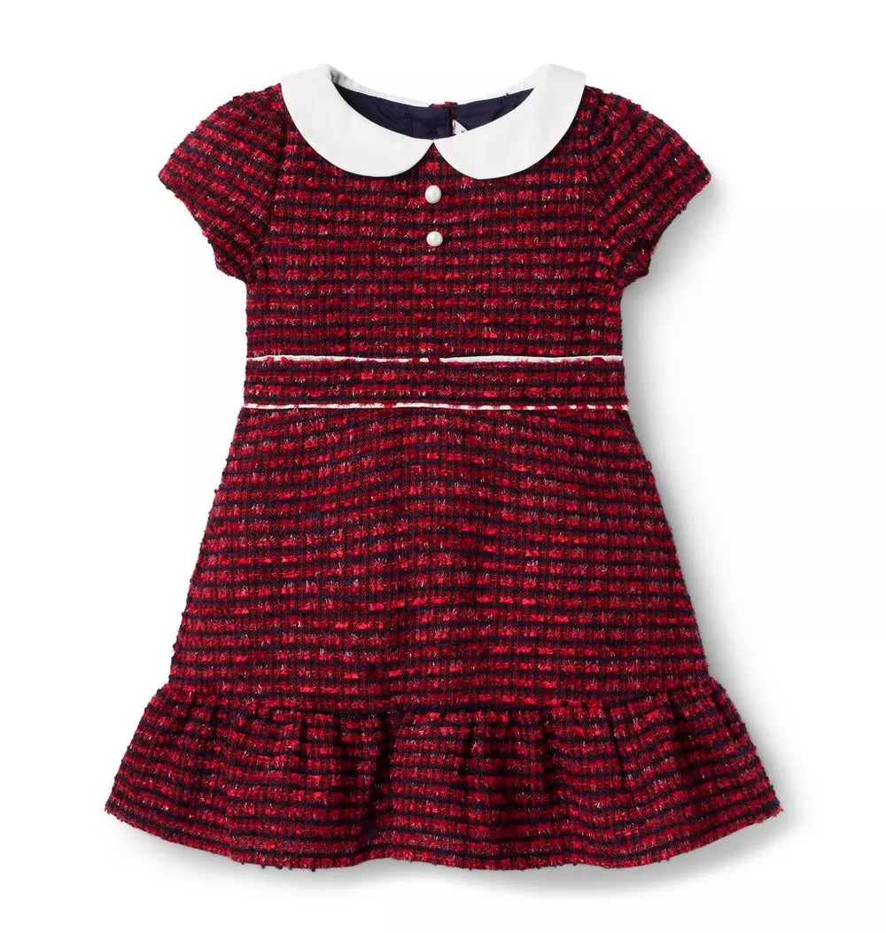 Tweed Holiday Dress