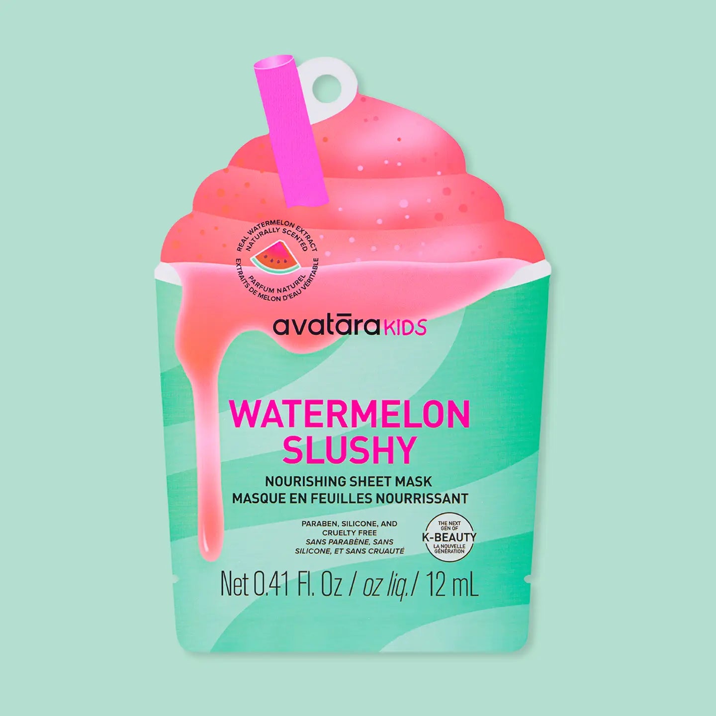 Watermelon Slushy Kids Mask